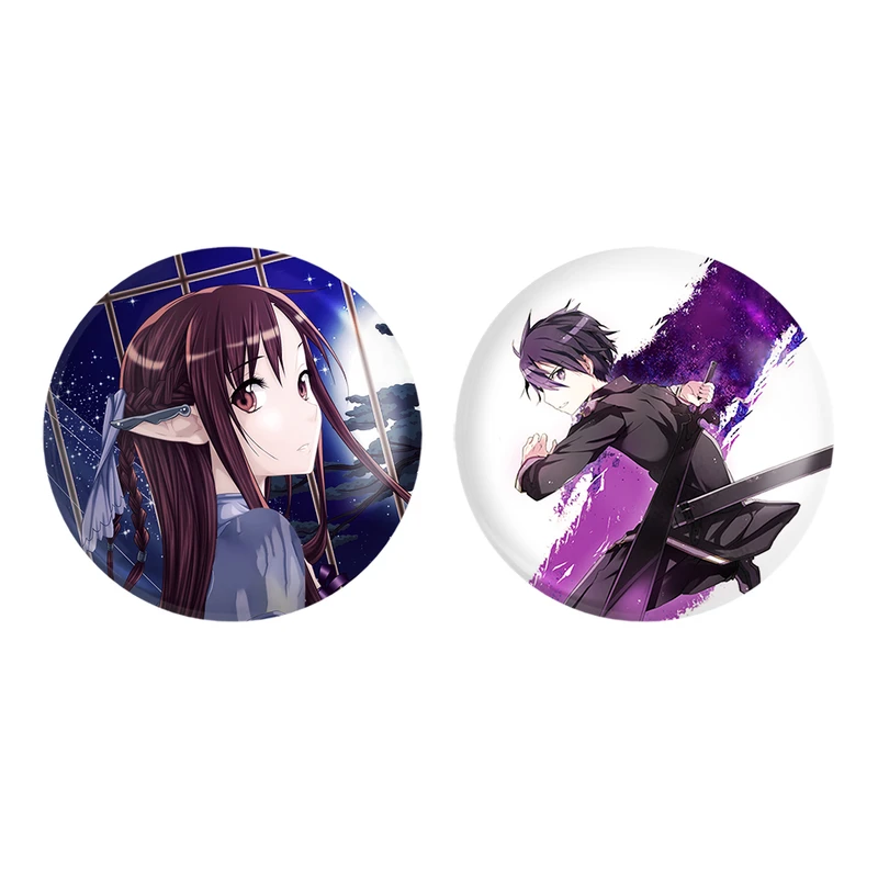 مگنت خندالو طرح انیمه هنر شمشیر زنی کد 1208712084 مجموعه 2 عددی