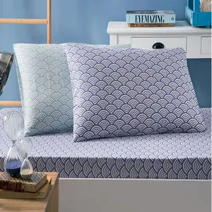 ملحفه انگلیش هوم طرح sea wave دونفره سایز 160x200سانتی متر