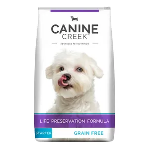 غذای خشک توله سگ کنین کریک مدل Canine Creek Starter وزن 4 کیلوگرم