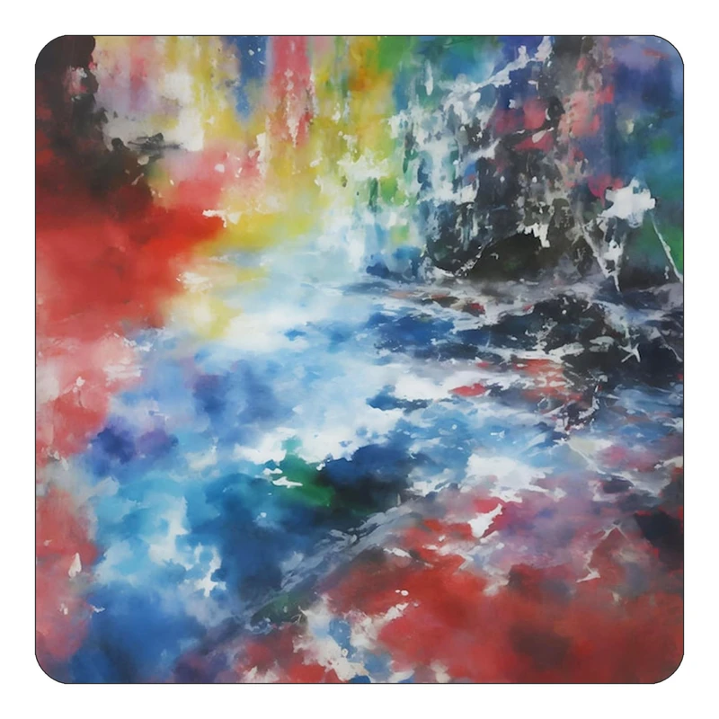 مگنت کاکتی طرح نقاشی رنگ روغن مدل mp69521