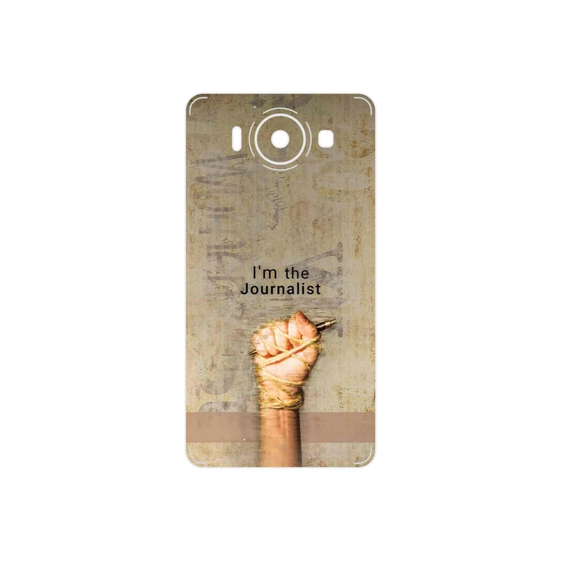 برچسب پوششی ماهوت مدل Journalist مناسب برای گوشی موبایل مایکروسافت Lumia 950