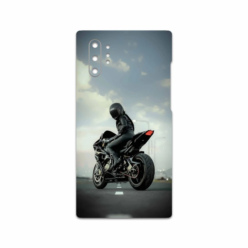 برچسب پوششی ماهوت مدل Motorcycling مناسب برای گوشی موبایل سامسونگ Galaxy Note 10 Plus