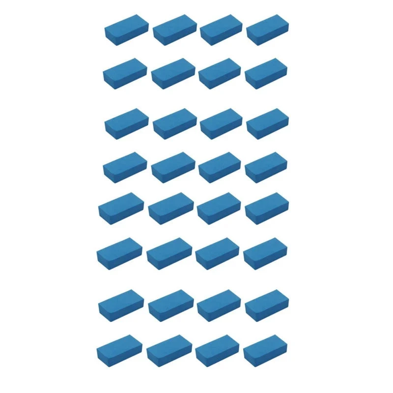 ابر ضربه گیر درب خودرو کالانیکس مدل ZAR-BLUE-10871 بسته 32 عددی