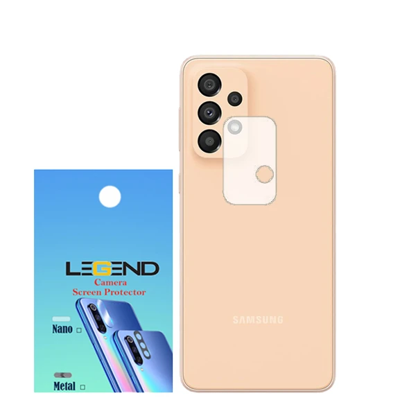 محافظ لنز دوربین لجند مدل نانوگلس مناسب برای گوشی موبایل سامسونگ Galaxy A33