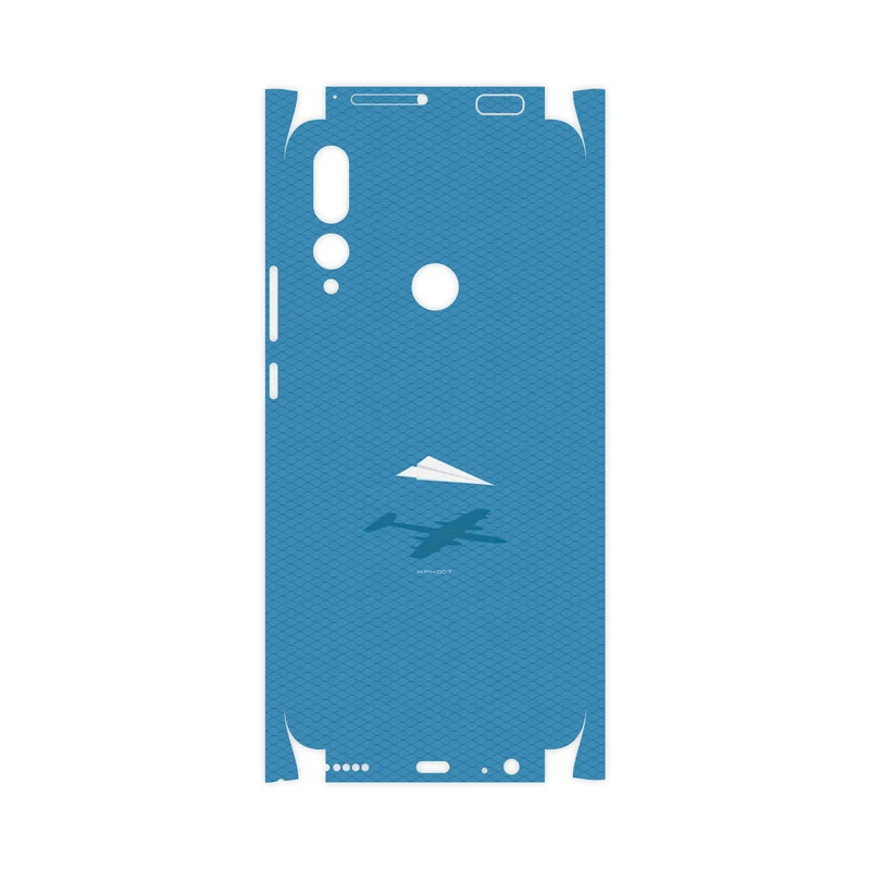 برچسب پوششی ماهوت مدل Minimal Paper Airplane-FullSkin مناسب برای گوشی موبایل هوآوی Y9 Prime 2019