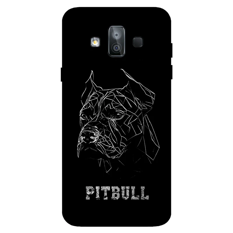   کاور مگافون طرح پیتبول مدل 1883 مناسب برای گوشی موبایل سامسونگ Galaxy J7 Duo / J720   