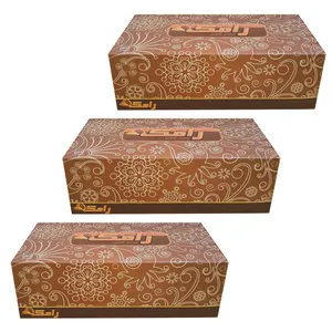 دستمال کاغذی 300 برگ رامک مدل جعبه مجموعه 3 عددی