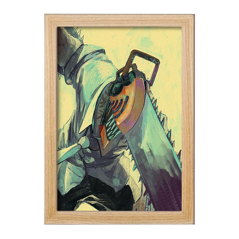 تابلو خندالو مدل دنجی انیمه مرد اره ای Chainsaw Man  کد 18001