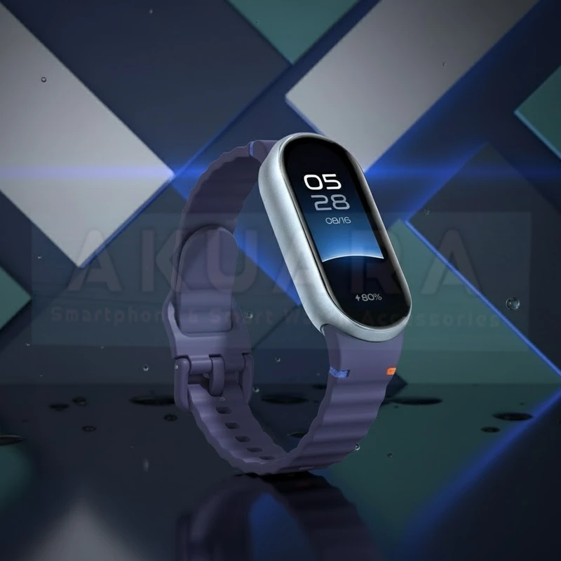 عکس شماره 9 : بند آکوآرا مدل newvmb مناسب برای ساعت هوشمند شیائومی mi band 8-9-10 12mm