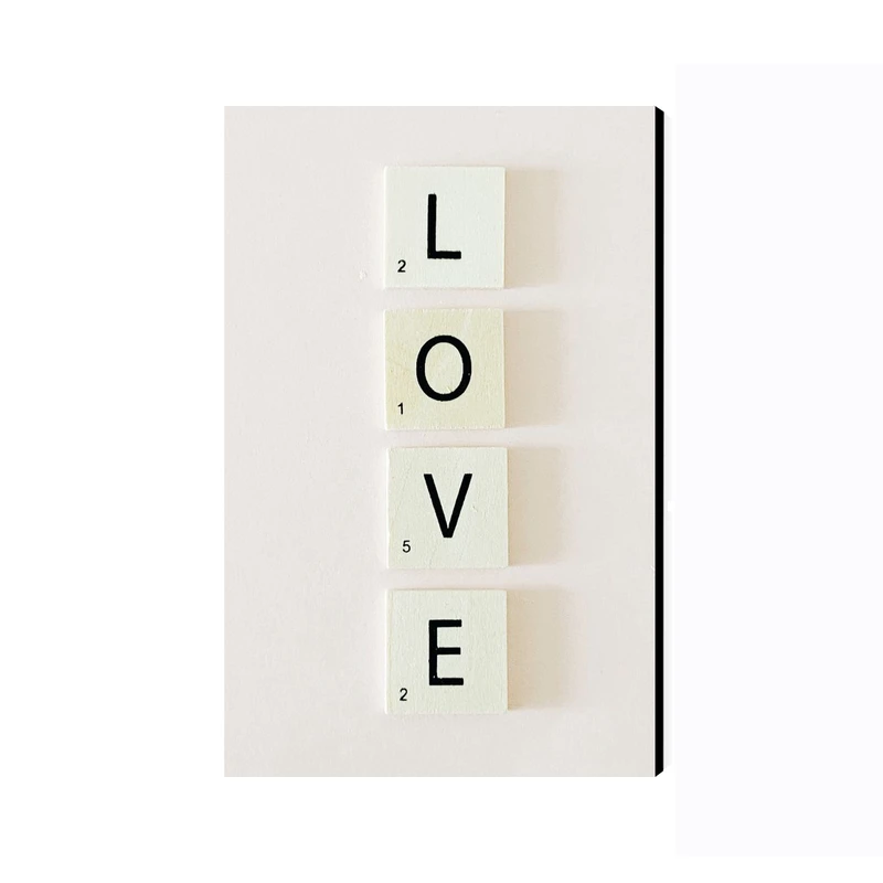 تابلو شاسی عرش مدل عاشقانه Love کد As2261