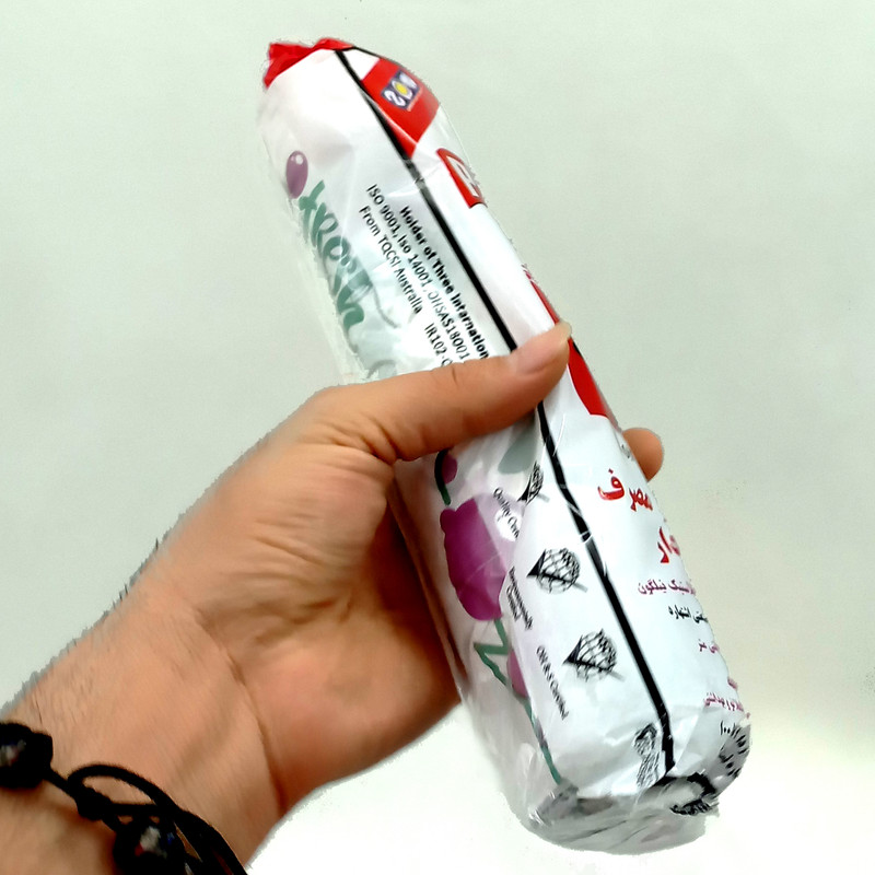 سفره یکبار مصرف پیلگون مدل V-400 رول 50 متری سفره یکبار مصرف پیلگون مدل V-400 رول 50 متری