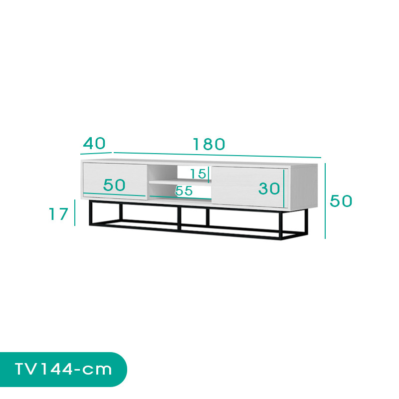 میز تلویزیون اسمردیس مدل TV144 میز تلویزیون اسمردیس مدل TV144