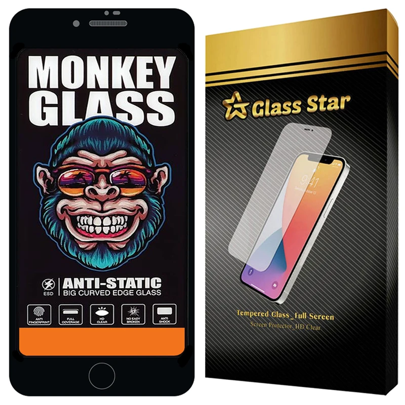 محافظ صفحه نمایش گلس استار مدل MONG مناسب برای گوشی موبایل اپل iPhone 8 Plus