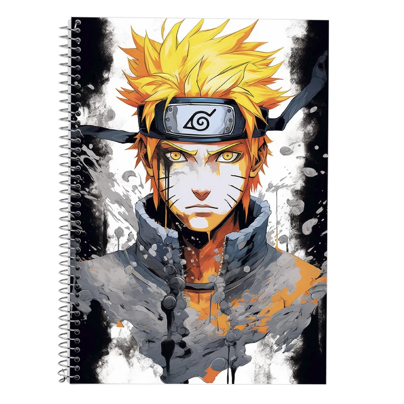 دفتر زبان 50 برگ مدوپد مدل Naroto کد DF11420