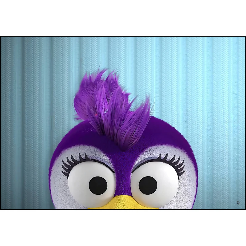 پوستر مدل انیمیشن تابستان پنگوئن کد A3 47