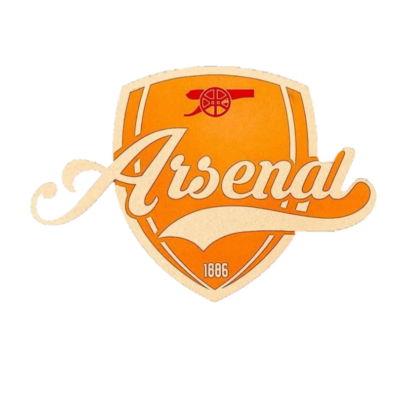 استیکر پارچه و لباس پاد آفرین مدل فوتبالی آرسنال کد 4091