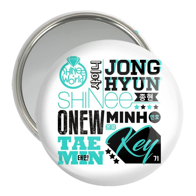 آینه جیبی خندالو مدل گروه شاینی Shinee  کد 21374