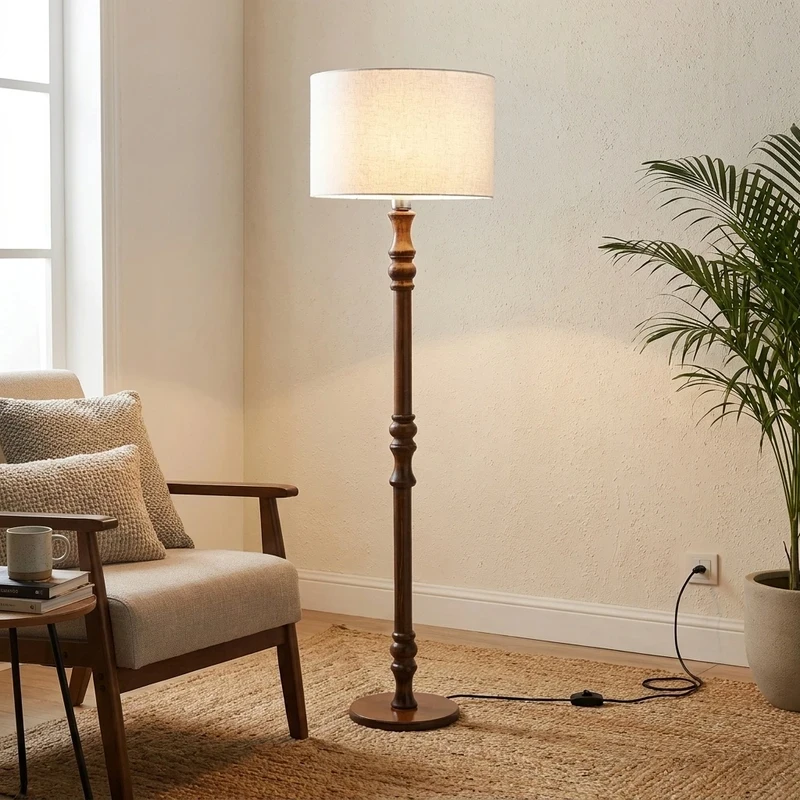 آباژور ایستاده مدل تک پایه خراطی 8 کد 505