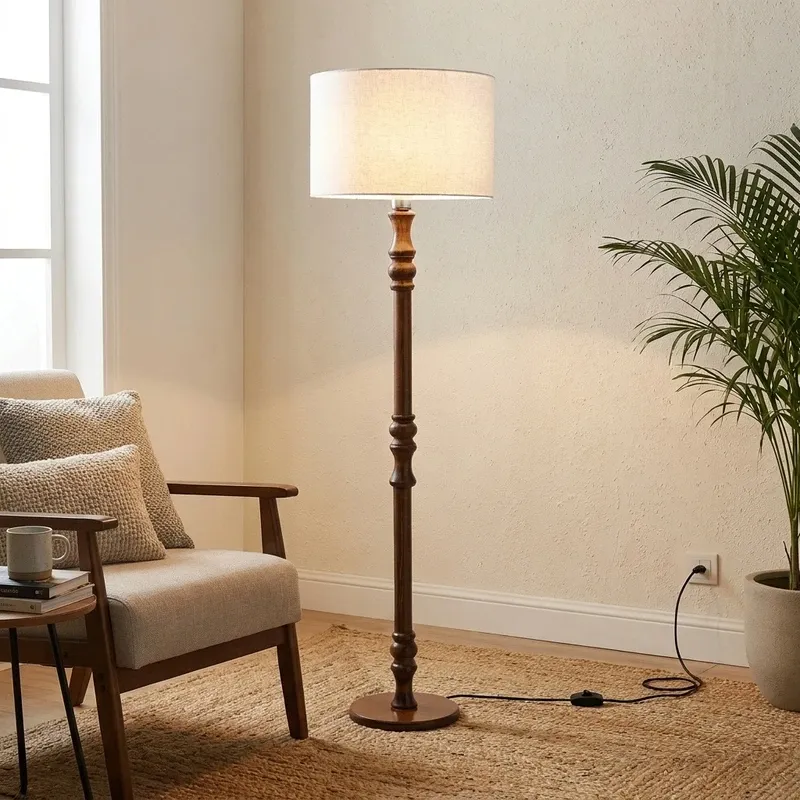 آباژور ایستاده مدل تک پایه خراطی 8 کد 505