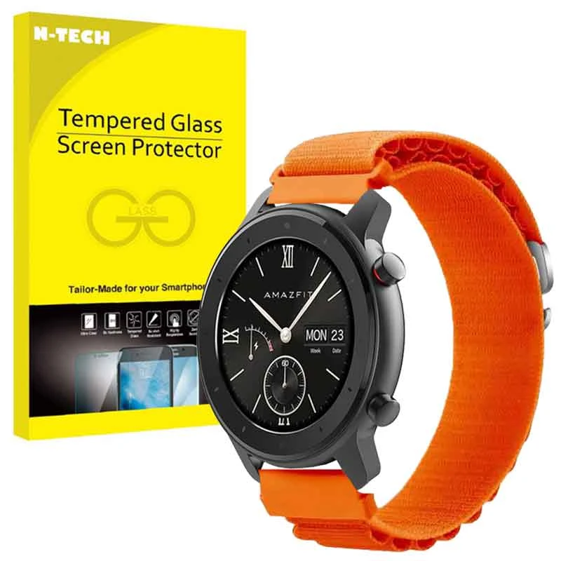 بند انتک مدل LOOP ALPINE مناسب برای ساعت هوشمند آمازفیت GTR / GTR Lite 47mm