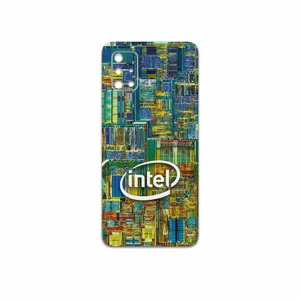 MAHOOT Intel Brand Cover Sticker for Samsung Galaxy A71 5G