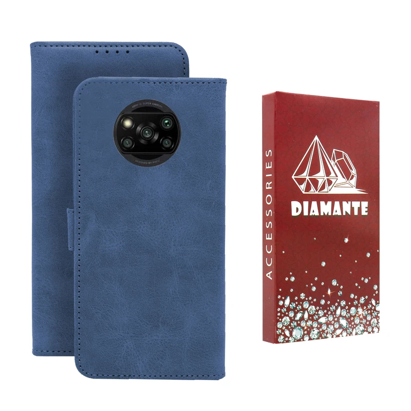 کیف کلاسوری دیامانته مدل Bors Ros مناسب برای گوشی موبایل شیائومی Poco X3 Pro / X3 NFC