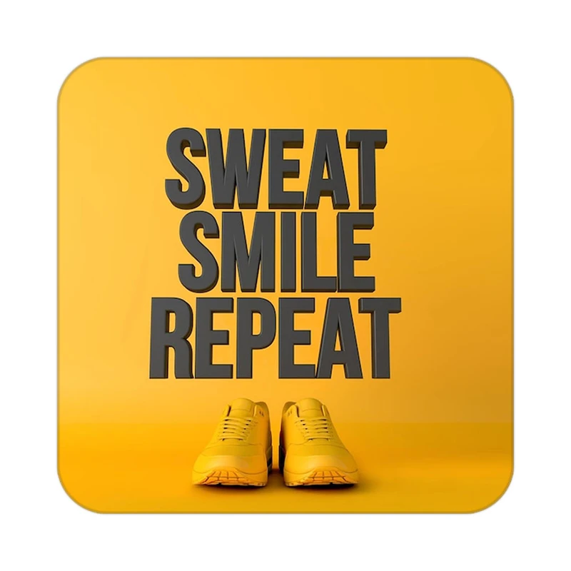 زیر لیوانی کاکتی طرح جملات انگیزشی و مثبت مدل mp25094