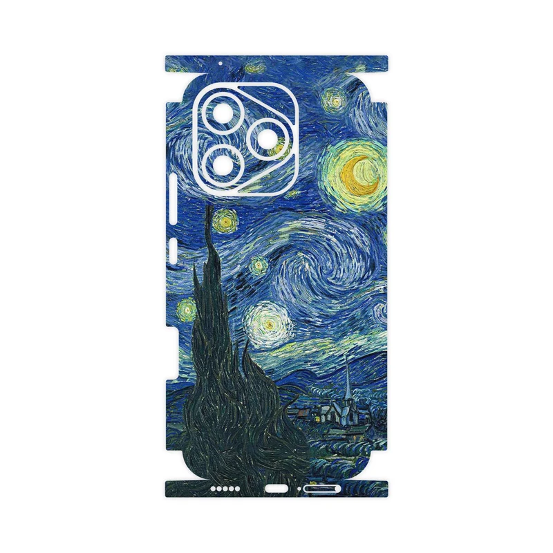 برچسب پوششی ماهوت مدل The Starry Night of van Gogh-FullSkin مناسب برای گوشی موبایل آنر 400 Lite