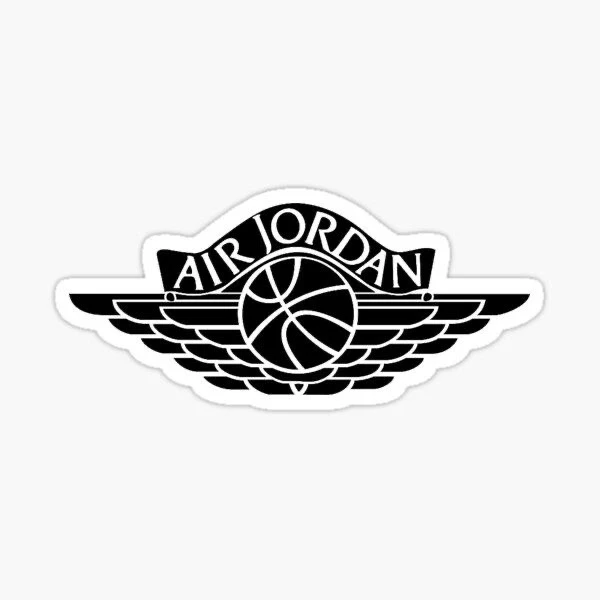 استیکر موبایل، تبلت و لپ تاپ طرح AIR JORDAN کد 1074