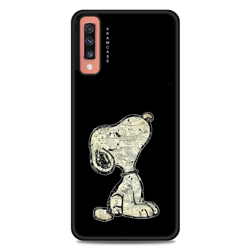 کاور آکام مدل AMCWSGA70-SNOOPY10 مناسب برای گوشی موبایل سامسونگ Galaxy A70