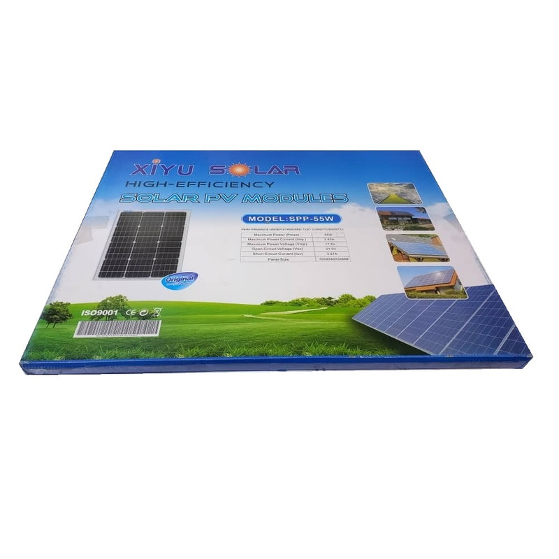 پنل خورشیدی اکسیو سولار مدل SPP-55W ظرفیت 55 وات