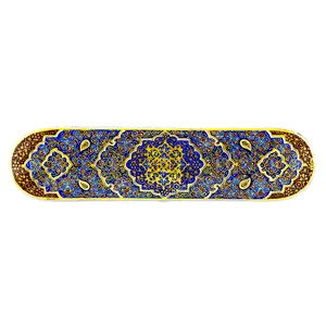قلمدان خاتم کاری سعید آرا طرح تذهیب مدل دینا کد 4