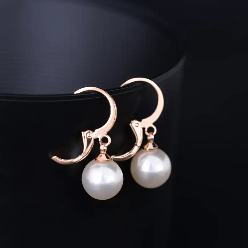 گوشواره زنانه مدل مرواریدی کد GO1690