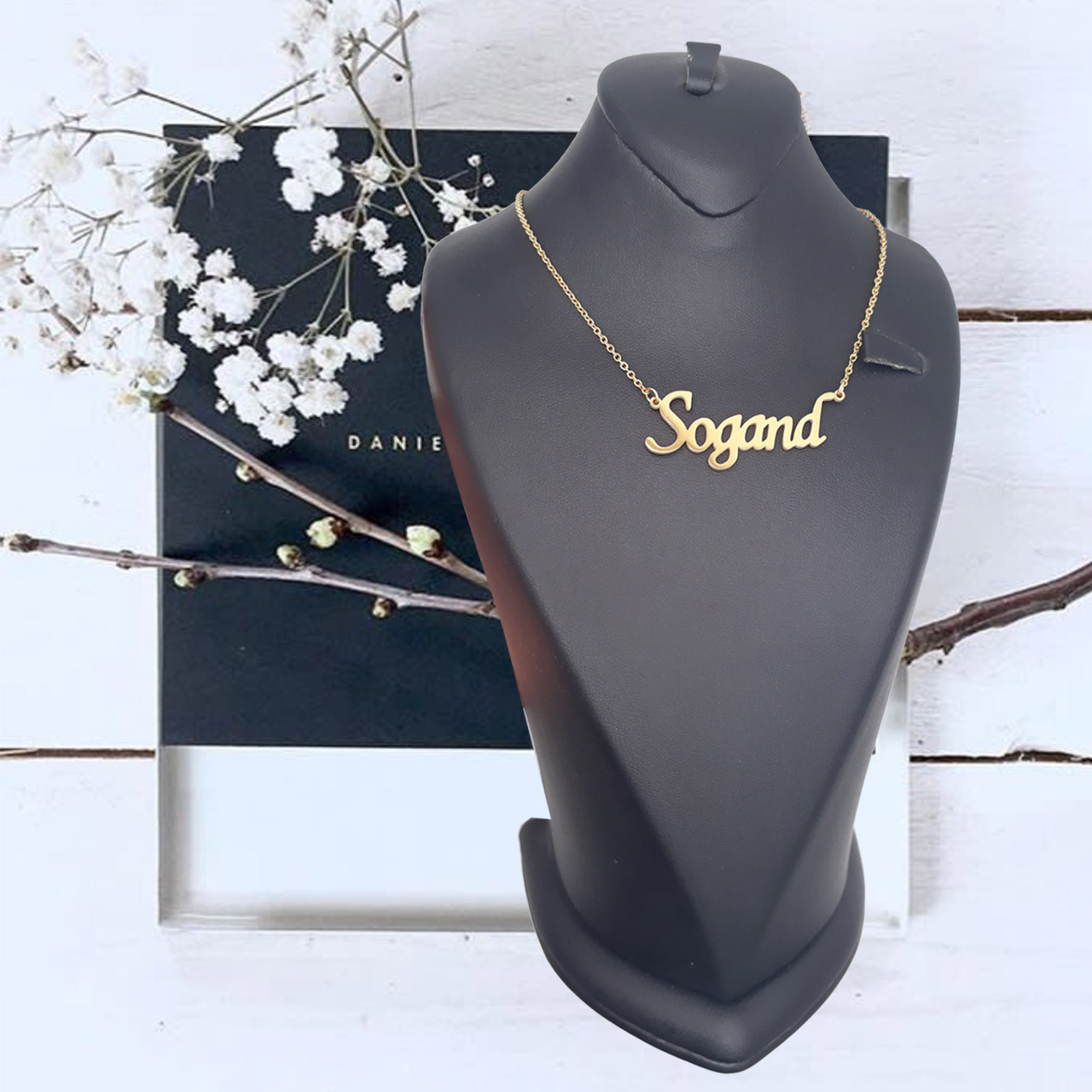 گردنبند زنانه آی جواهر مدل سوگند کد M1044 گردنبند زنانه آی جواهر مدل سوگند کد M1044