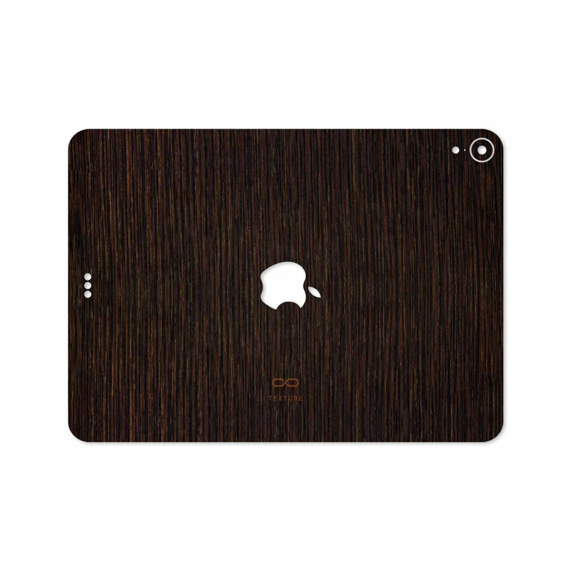برچسب پوششی ماهوت مدل Dark-Gold-Stripes-Wood مناسب برای تبلت اپل iPad Pro 11 2018 A2013