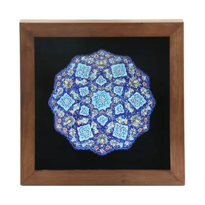 تابلو میناکاری مدل تذهیب کد 0046