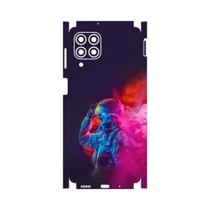 MAHOOT Smoke Rainbow Digital Art 1-FullSkin Cover Sticker for Samsung M53