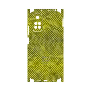 MAHOOT Yellow Snake Skin-FullSkin Cover Sticker for Xiaomi Redmi Note 11
