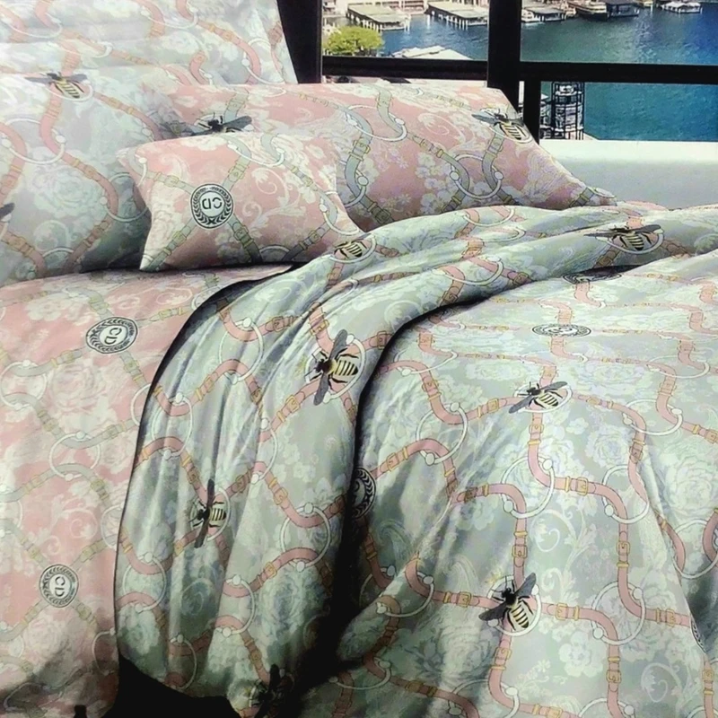 سرویس خواب مدل زنبوری 120 یک نفره 4 تکه