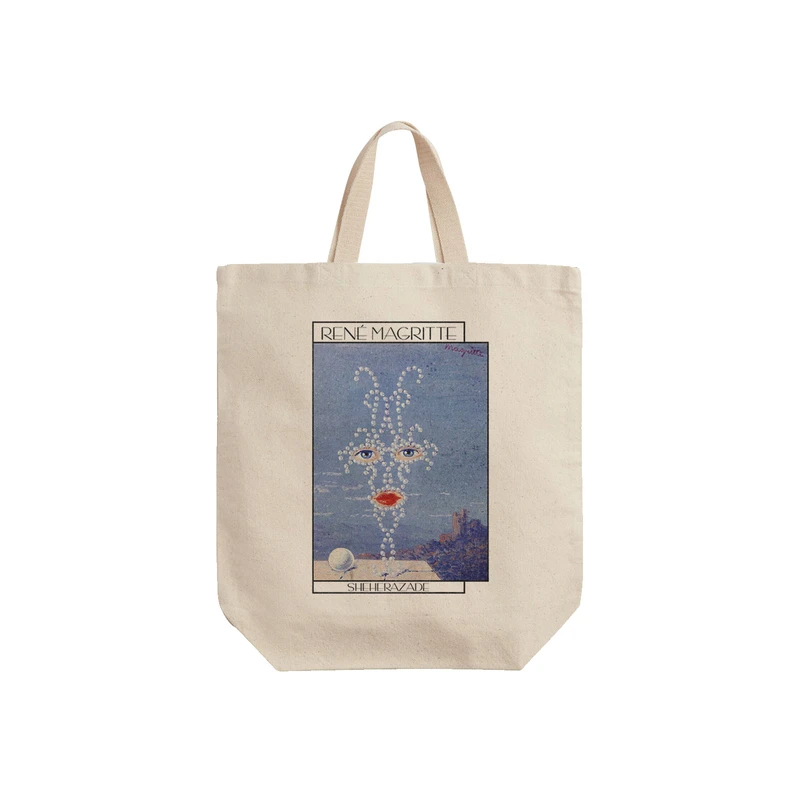 ساک خرید ترمه طراحان ایده مدل شهرزاد از ماگریت کد art0415 - S