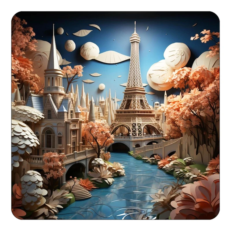 مگنت کاکتی طرح پاریس Paris مدل mp57863