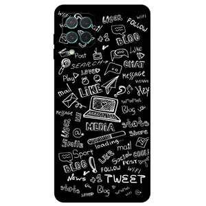 Megafone Social Media 1898 Cover For Samsung Galaxy M62 / F62