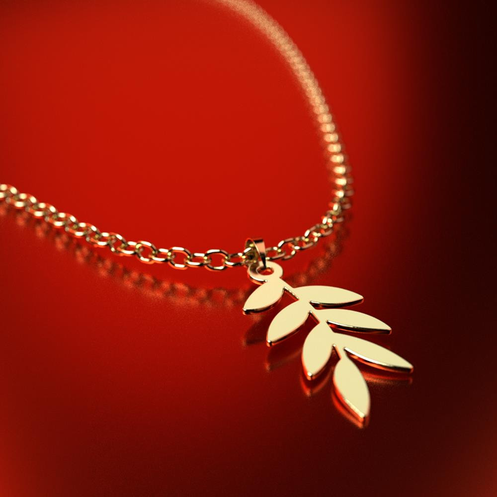 آویز گردنبند طلا 18 عیار زنانه مدوپد مدل برگ کد PA1-14947 آویز گردنبند طلا 18 عیار زنانه مدوپد مدل برگ کد PA1-14947