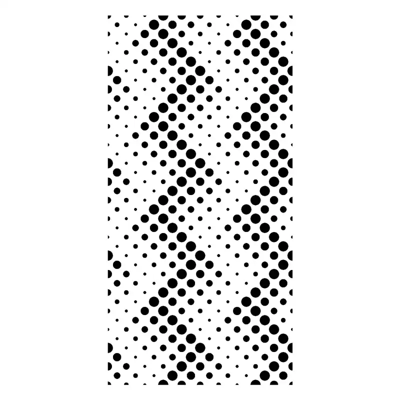 شابلون باتیس آرت طرح دایره کد 50-65