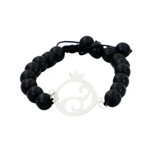 دستبند نقره زنانه دلی جم  طرح انار  شب یلدا کد 459 D