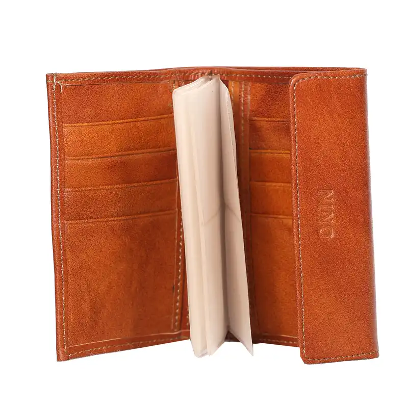 کیف پول جاکارتی چرمی نینو مدل SBN2815