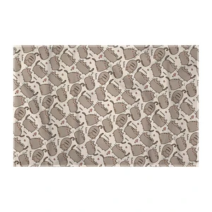 کاغذ کادو ترمه طراحان ایده مدل پترن گربه ی زیبا کد strm0197