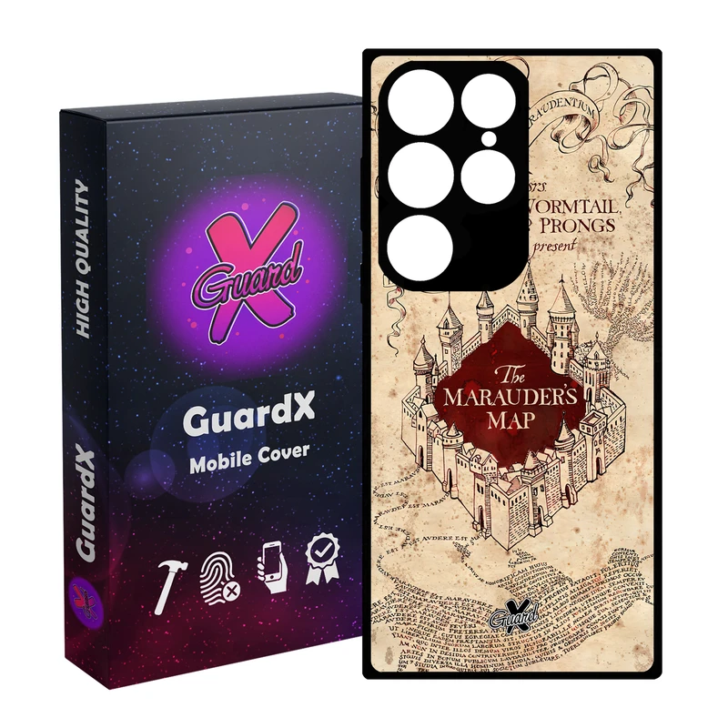 کاور گارد ایکس طرح هری پاتر مدل Glass10490 مناسب برای گوشی موبایل سامسونگ Galaxy S24 Ultra