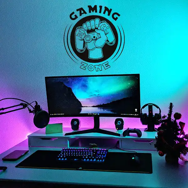 استیکر مدل منطقه گیمینگ