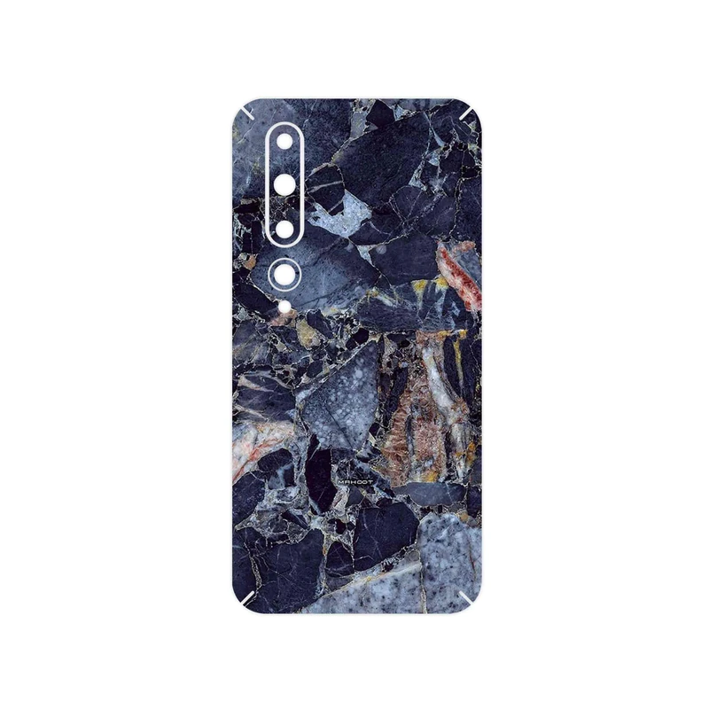 برچسب پوششی ماهوت مدل Broken black marble مناسب برای گوشی موبایل شیائومی Mi 10 5G